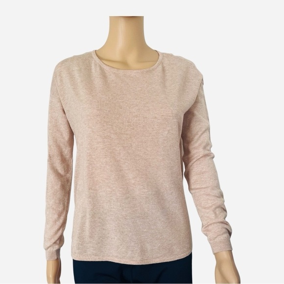 Copper Key Tops - Copper Key cardigan minimalist loose oatmeal/cream long sleeves Women’s S